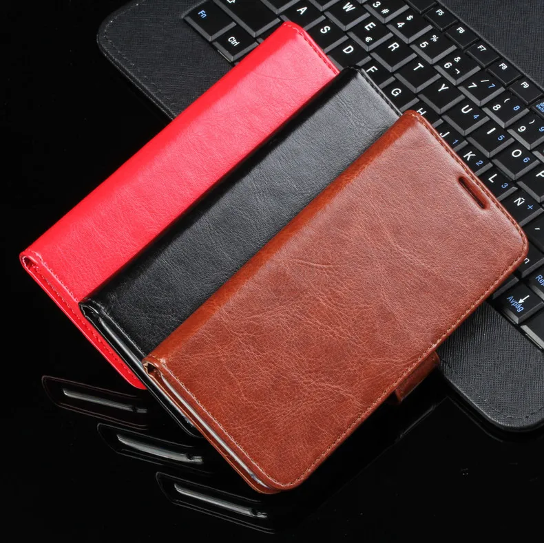 Premium Vintage Leather Flip Cover For OPPO Realme C2 / A1K Case Wallet Book Folio KickStand Card Photo Handmade Phone Bags