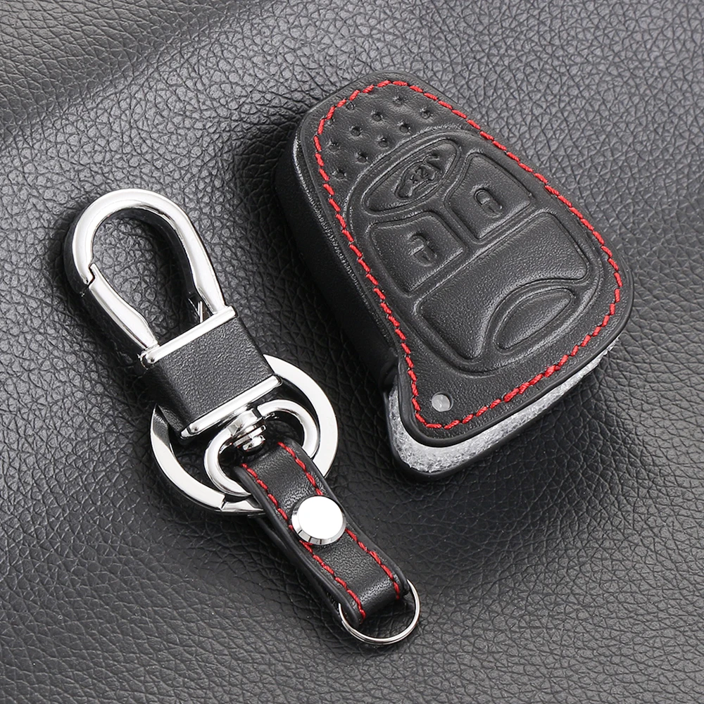Автомобильный Стайлинг высококачественный черный чехол для ключей из