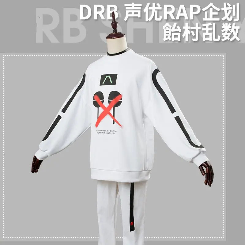 [Предварительная продажа] белая толстовка с капюшоном из аниме Division Rap Battle The Dirty