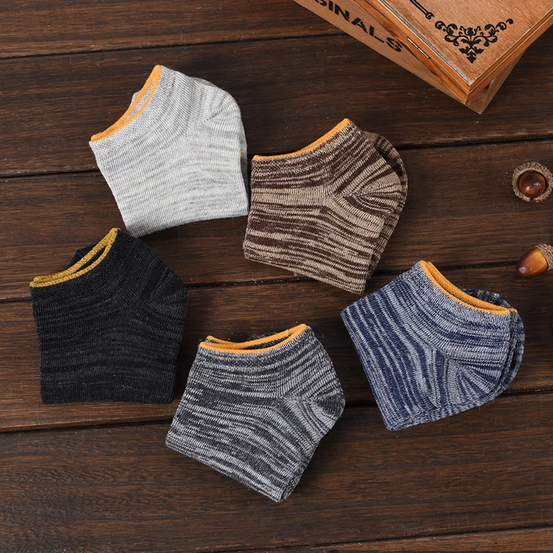 Носки мужские короткие в винтажном стиле 10 шт. = 5 пар/лот|fashion men socks|mens fashion socksmen socks