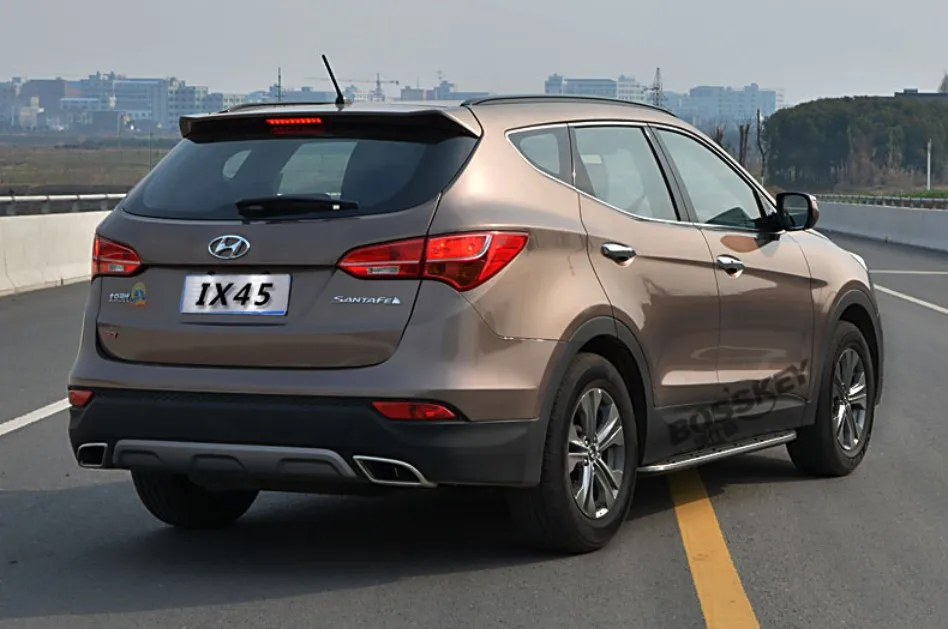 Для hyundai Santa Fe ix45-2013 ходовые доски Авто боковой шаг бар педали Высокое качество абсолютно дизайн Nerf Bars