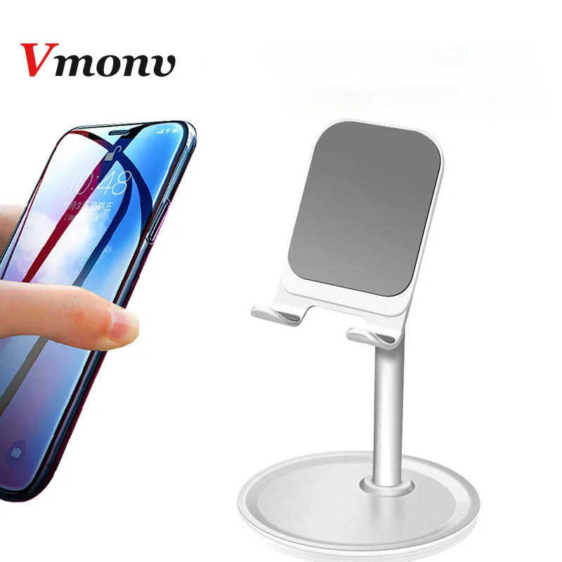 

Vmonv Tablet Phone Stand Holder for Iphone X 8 Ipad Air Mini 1 2 3 4 5 Lounger Bed Desktop Mobile Phone Stand for Samsung Huawei