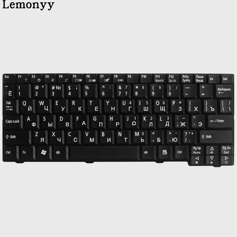 Русский/RU Клавиатура для ноутбука acer для Aspire One ZG5 D150 A150 A150L ZA8 ZG8 D210 D250 A110 KAV60 AO531H Emachines EM250