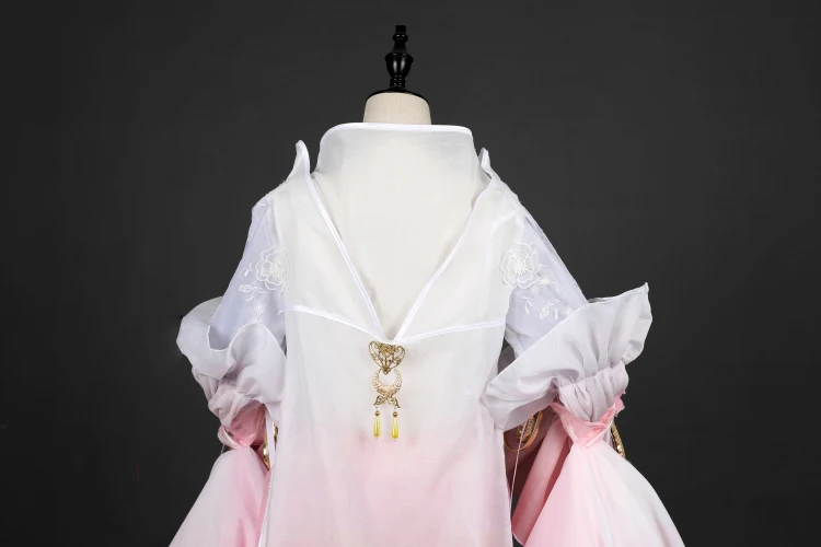 Розовый фиолетовый BaiCai Косплей Аниме Лолита костюм Hanfu компьютерная игра косплей Hanfu для Цзянь Ван III Цзянь ся Цин Юань III