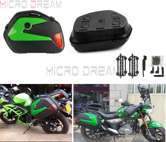 2 шт. универсальный бортовой чехол Pannier для мотоцикла Yamaha Kawasaki Z900RS Z1000SX Ninja ZX 6R 7R 14R| |