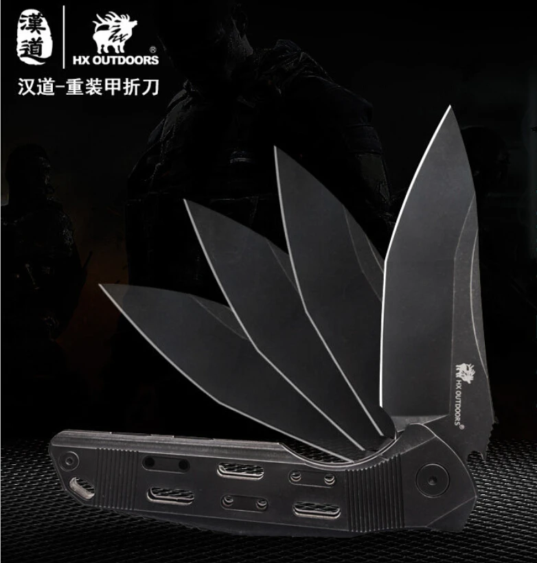 HX на открытом воздухе armorhide складной охотничий выживания Ножи Топ S35VN качество