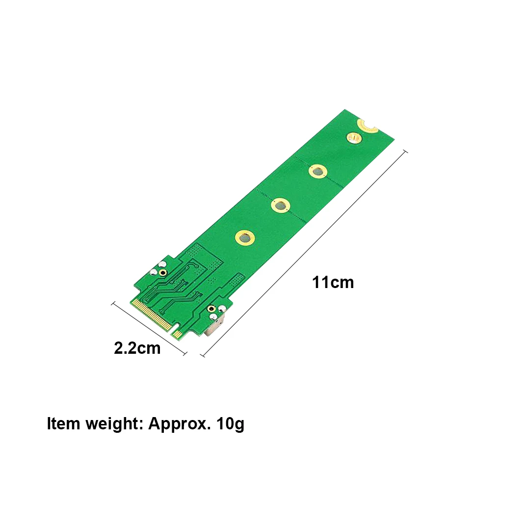 Высококачественный SSD к M.2 адаптер NGFF конвертер карта для 2013 2014 2015 Apple MACBOOK Air Mac Pro