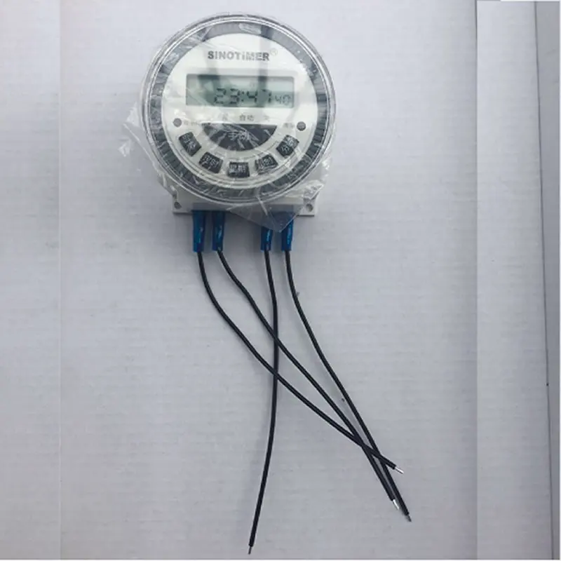 TM619 220V 110V Digital Timer Switch With Waterproof Cover Output Easy Wiring 7 Days Programmable |