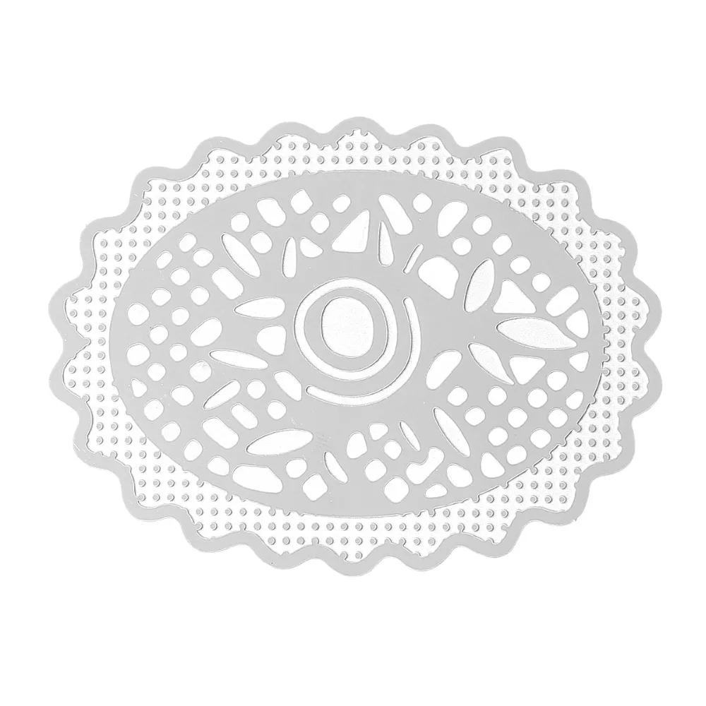 304 Филигранное тиснение фурнитура для украшений из нержавеющей стали Овальный