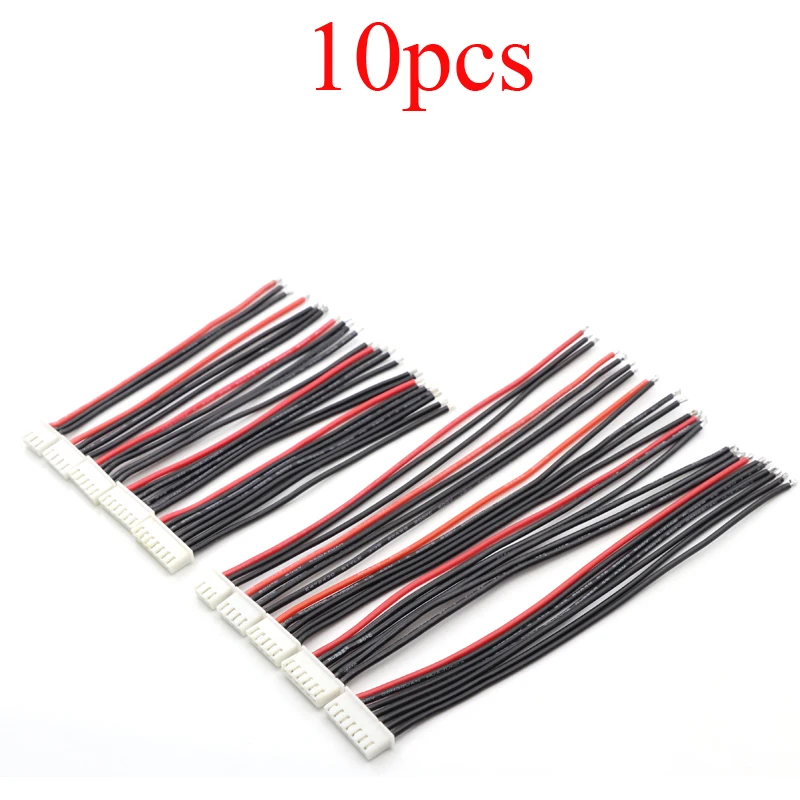 10 шт. 2 S 3 4S 5S 6 силиконовая линия 22AWG/20AWG кабель зарядного устройства для B6 Lipo