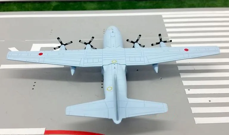 Специальное предложение 1:250 модель японских ВВС силы самообороны C-130H Геркулес транспортный самолет Коллекционная модель сплава