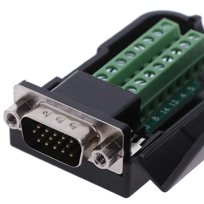 D-SUB DB15 VGA розетка/штекер 3 ряда 15-контактный разъем разъемы | Обустройство дома