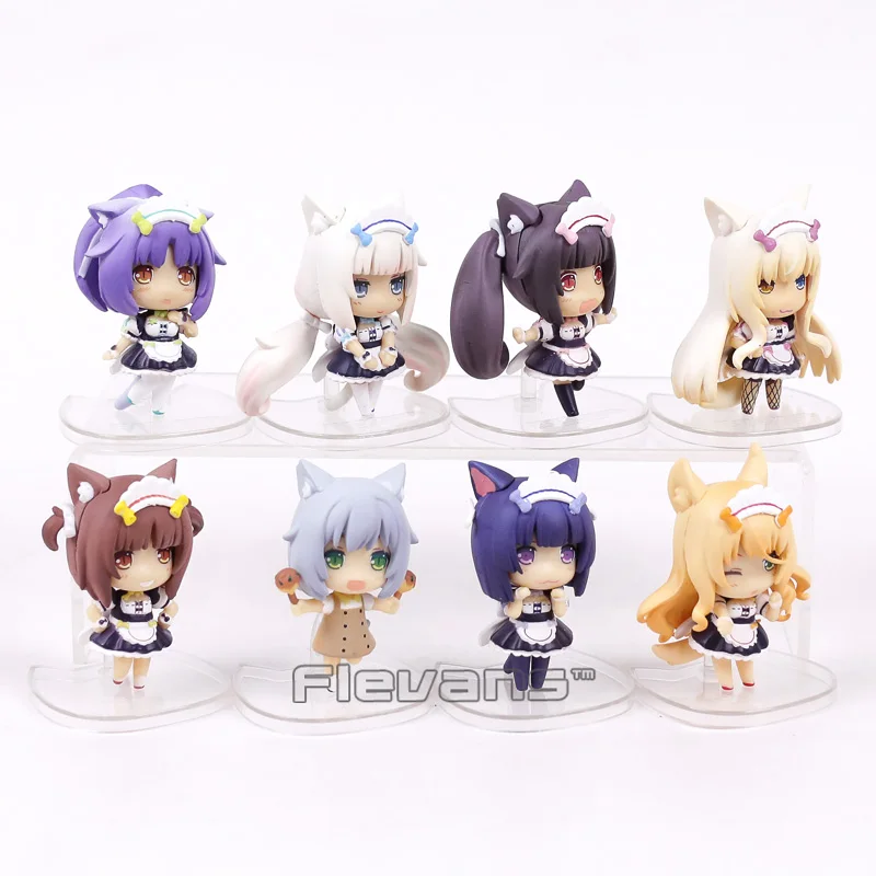 Аниме NEKOPARA шоколад ваниль азуки кокосовый клен Корица Q версия ПВХ Фигурки