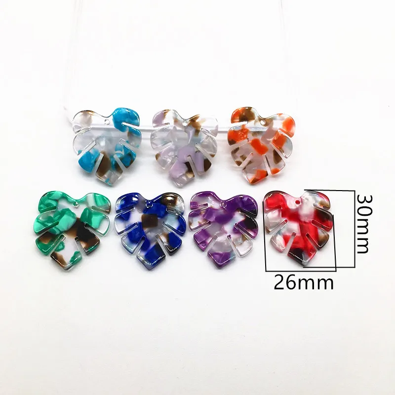 Новое поступление! Амулеты в форме пера из уксусной кислоты для сережек