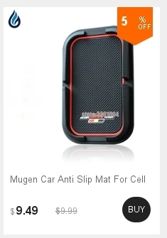 Mugen автомобильный Противоскользящий коврик для сотового телефона, липкий коврик, нескользящий коврик для Honda Accord Civic CRV, подходит HR-V Vezel Odyssey Insight Elysion