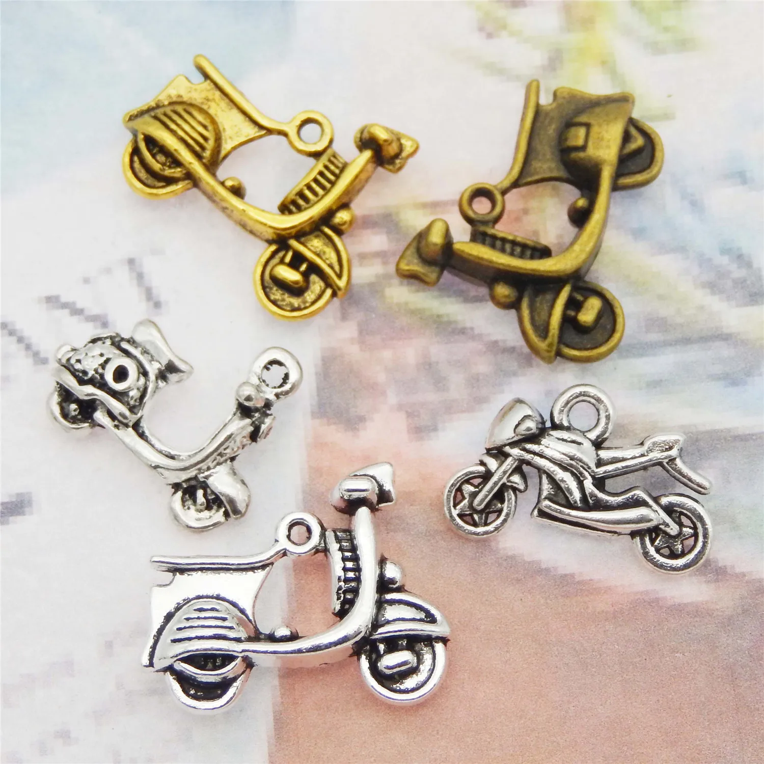 Оптовая продажа 20 дюймов металлический велосипедный плавающий медальон