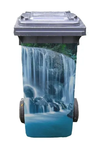Бесплатная доставка DIY водопад клей съемный водостойкий стикер этикеты Для