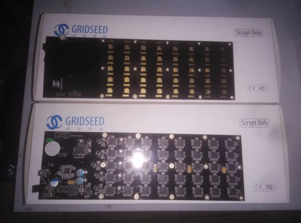 Используется miner 5,2-6 M Gridseed blade два pcbs набор включает кабели, только нужно 100-120 Вт лучше, чем zeus alavon antminer ASIC miner