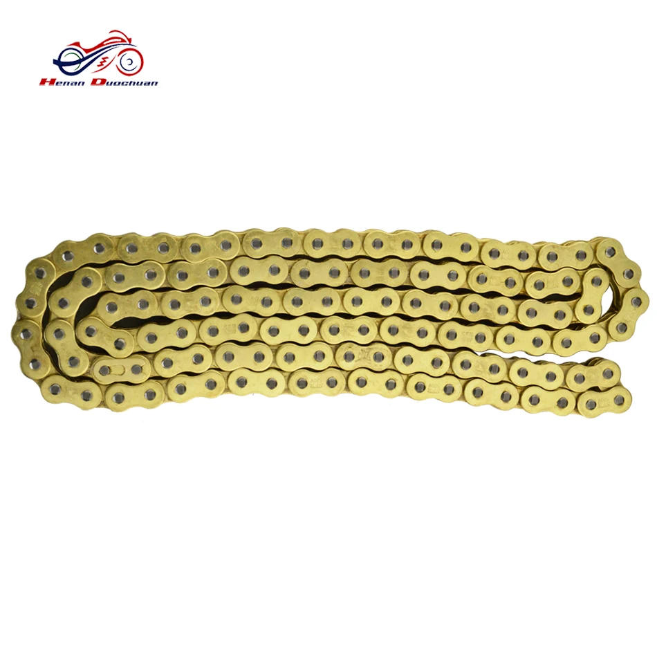 Цепочка с уплотнительным кольцом для мотоцикла 520 л комплект золотых цепочек