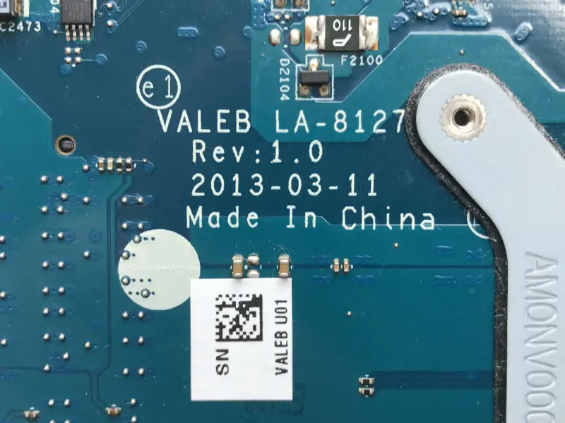 Материнская плата для ноутбука Lenovo Thinkpad Edge E545 VALEB LA 8127 FRU:04X4809 Socket FS1 DDR3 100% полностью