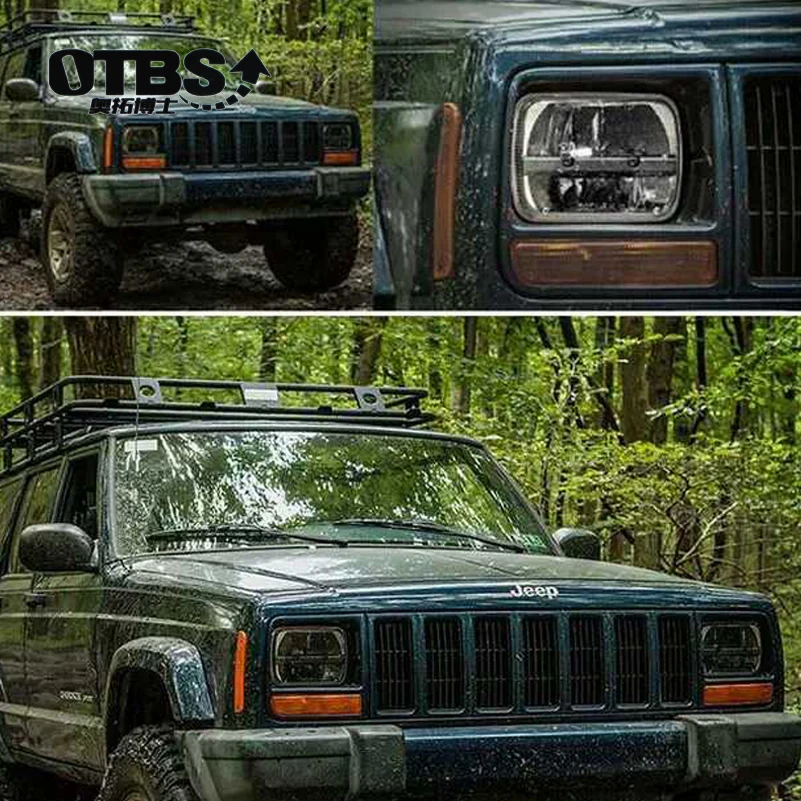Прямоугольные светодиодсветодиодный фары дальнего света OTBS 5 дюймов X 7