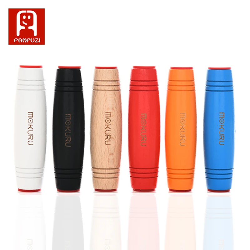 2018 hot sale Fidget Roller Stick Toy mokuru Wooden Rubber Toys Decompression for Children Adults | Игрушки и хобби