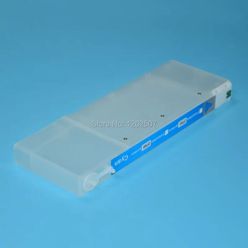 280 ml Refillable патрон чернил для принтера Epson D700 пустой чернильный картридж для Epson T7821-T7826 280 мл чернильный картридж с совместимым чипом