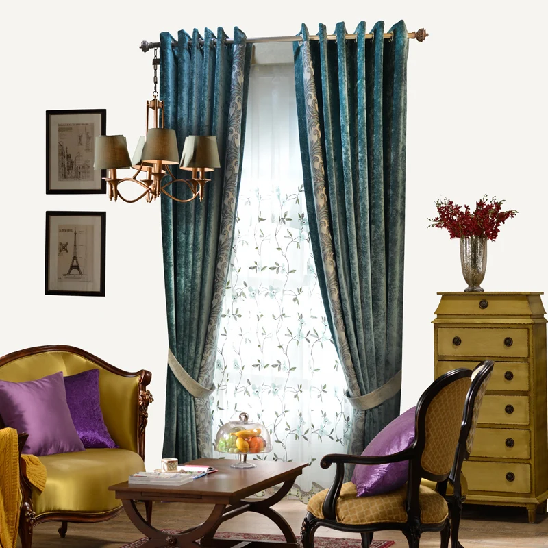 Роскошные шенилловые занавески в дворцовом стиле на заказ итальянские марлевые