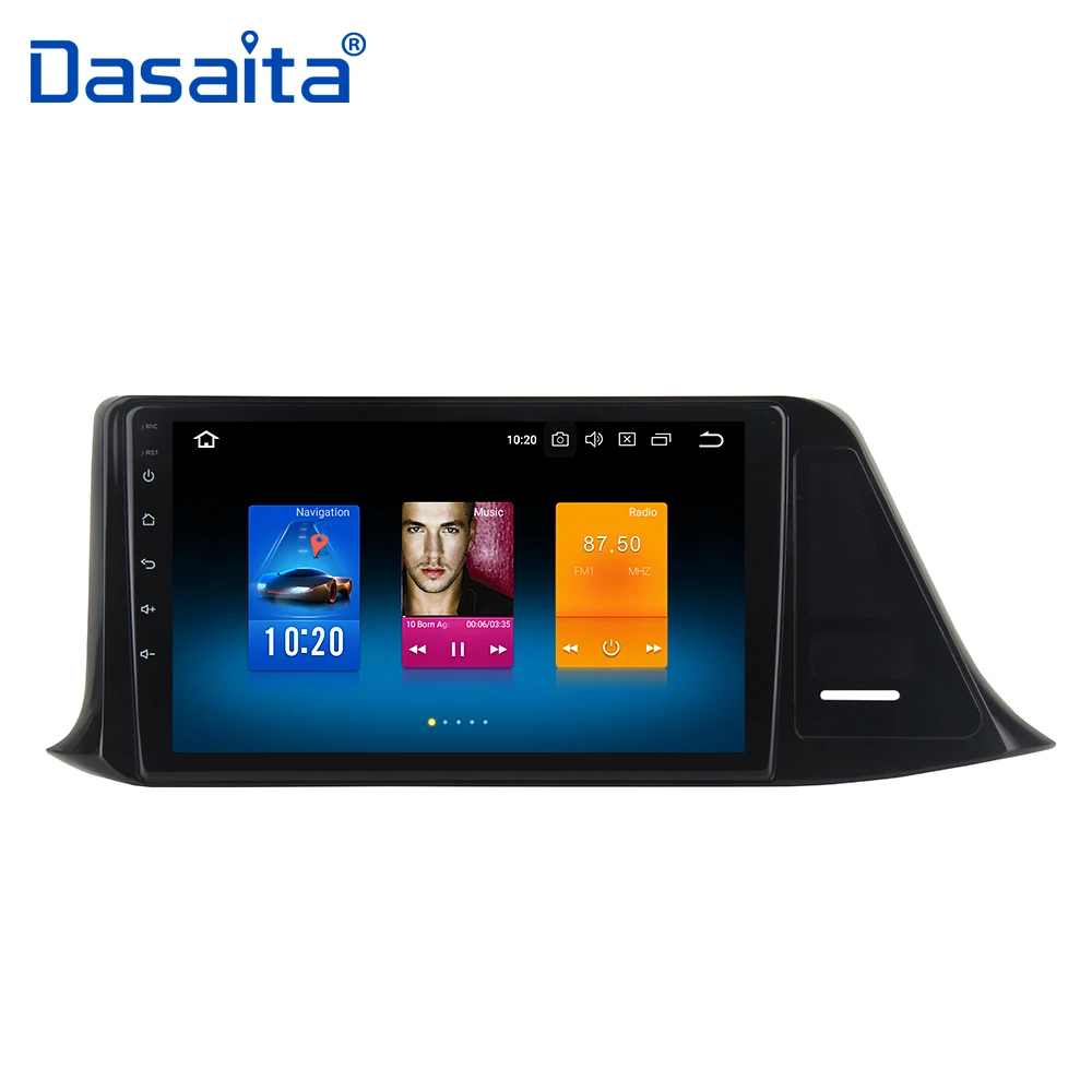 Автомобильная магнитола с сенсорным IPS экраном 9 дюймов Android 0 Типоразмер 1 din для