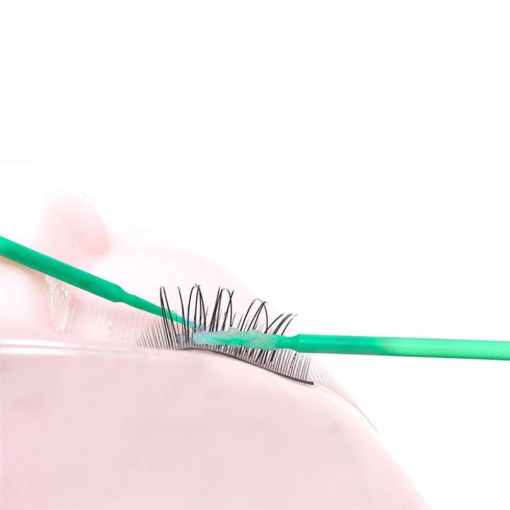 GLAMLASH 100 шт. одноразовые Микро Кисти для туши ресниц палочки аппликаторы удаления
