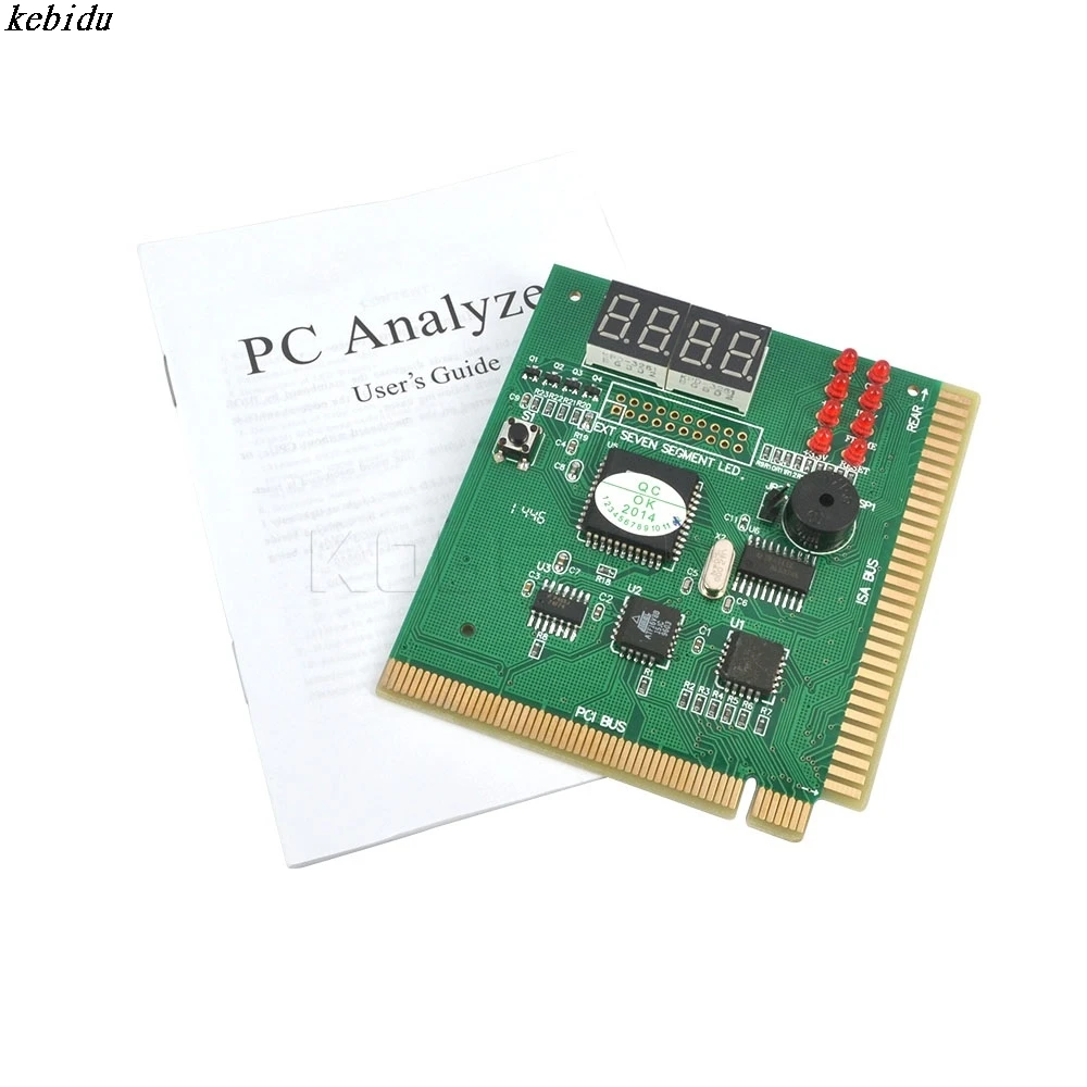 Kebidu 4 значный ЖК дисплей ПК PCI диагностическая карта анализатор материнской платы
