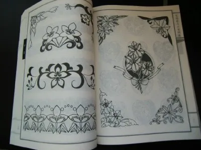 459 страниц книга для татуировок с цветочным узором китайские традиционные