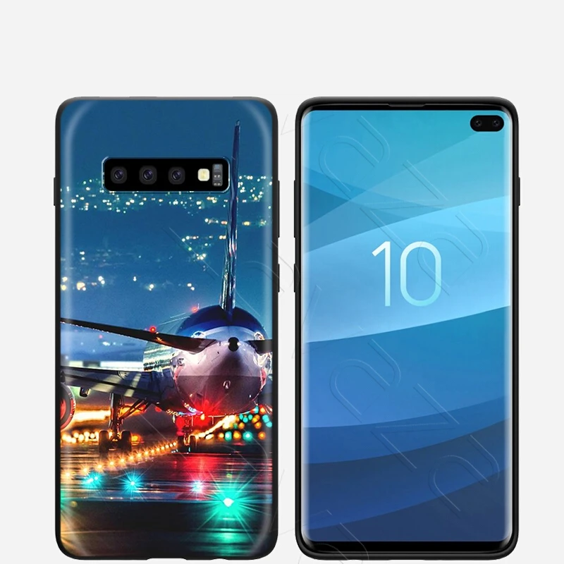 Lavaza самолета Fly путешествия облака самолет чехол для Samsung Galaxy Note 10 плюс A10 A30 A40 A50 A70