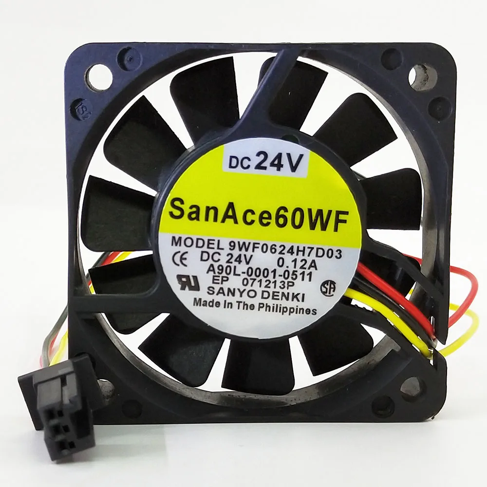 

Cooling Computer Case Fan 9WF0624H7D03 A90L-0001-0511 24V 0.12A original fan PC CPU Cooler Fan Computer Accessories
