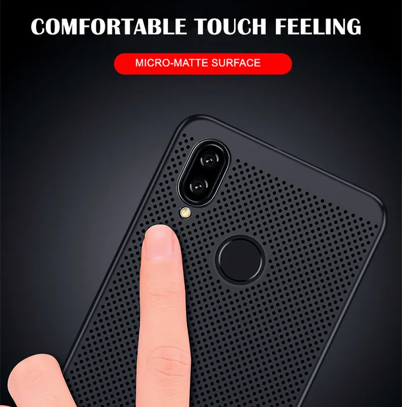 QINUO ультра тонкий теплоотвод чехол для Huawei Nova2 2S Plus Lite полый Жесткий ПК Nova3 3i 3E