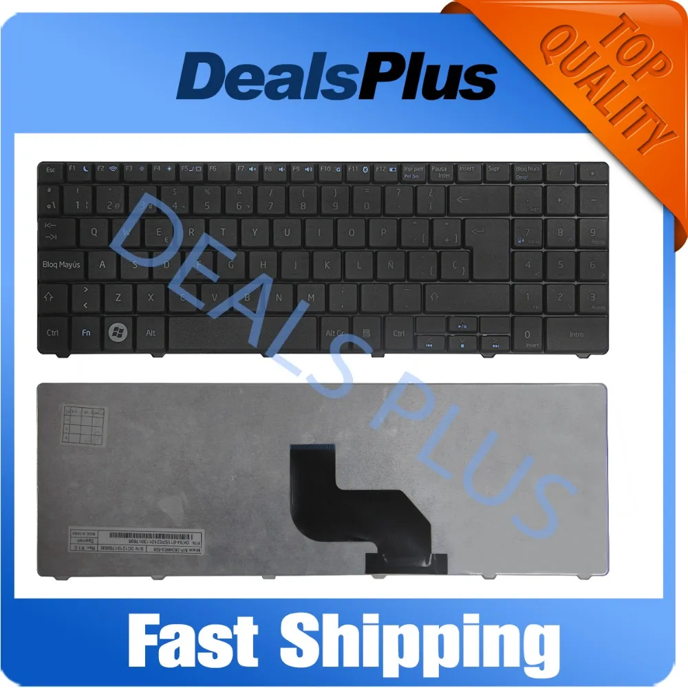 Brand New For Acer eMachines E440 E442 E644 E644G E443 E529 E729 E729Z G443 E530 G443G G460 G460G G730G G730ZG Spanish Keyboard |