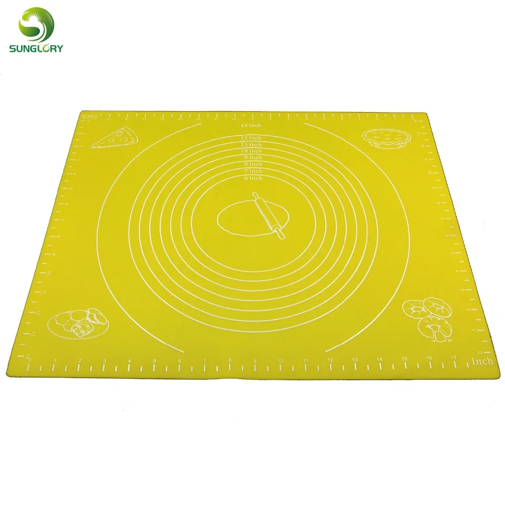 Силиконовый коврик для раскатки теста 50 х40 см|silicone rolling cut mat|roll matsilicone |