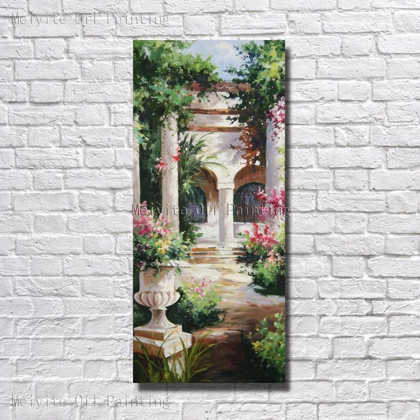 

Modern Hand Painted Oil Painting On Canvas Beautiful Landscape Oil Painting Living Room Wall Pictures no Framed Picture Oil