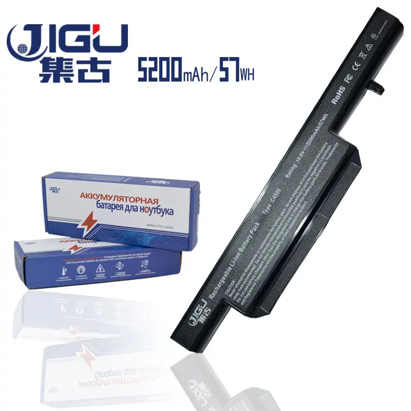 Аккумулятор JIGU для ноутбука CLEVO C5505C Series W150ER W150HN W150HR W170ER W240EU W24BHU W240CU W240HU W251EUQ |