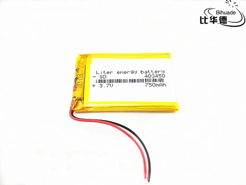 403450 3.7V 750mah Lithium polymer battery With Protection Board For GPS MP3 MP4 MP5 Portable DVD Speaker Electric toy | Электроника