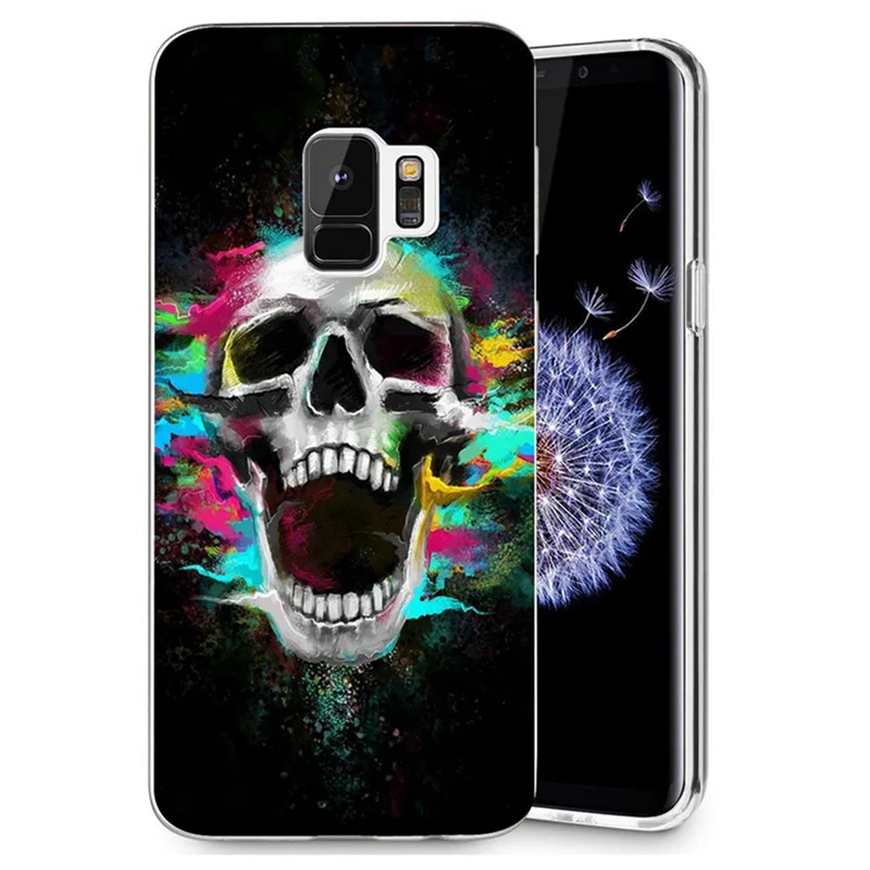 Чехол для Samsung Galaxy S9 S9Plus S8 Plus S7 edge J530F J330 J720 A3 A5 2016 2017 TPU мягкий чехол с изображением