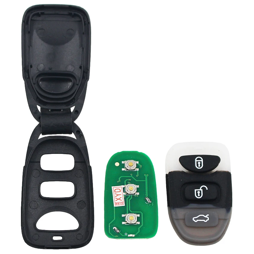 Автозапуск передатчик 3 Пуговицы Smart Remote Control Key FOB 433 мГц для Hyundai Sonata | Автомобили и