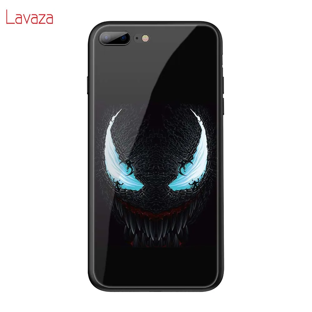 TG12 Lavaza MARVEL Studio Мстители закаленное стекло ТПУ чехол для iPhone 6 6S 7 8 Plus 5 5S SE XR X XS 11 Pro MAX чехол - Цвет: TG12