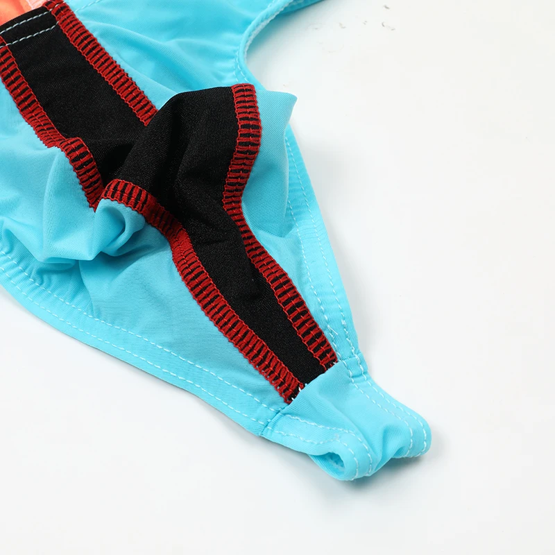 

AIIOU Mens Thongs and G Strings Sissy Panties Jockstrap Gay U Convex Pouch Ice Silk Low Waist Underpants Men Thong Underwear