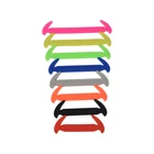 Силиконовые шнурки 16 шт.лот, эластичные шнурки для обуви, специальные шнурки без завязывания, резиновые спортивные эластичные силиконовые шнурки для обуви