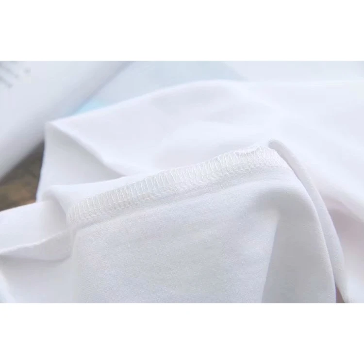 

Plus Size Pure Cotton Tshirt Loose Tops Short Sleeve Cute Printed T-Shirt