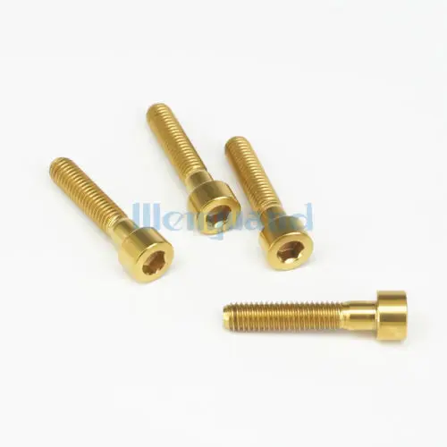 Болты с шестигранной головкой из титанового сплава TC4 GR5 2 шт. M6 x 30 мм|head bolt|hex screwscrew