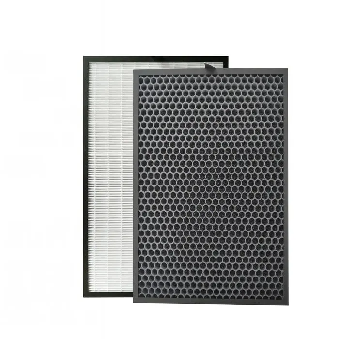 

390x285mm Air purifier filter hepa In addition to formaldehyde for replacement Sharp FU-A80A FU-A80A-W Air purifier parts
