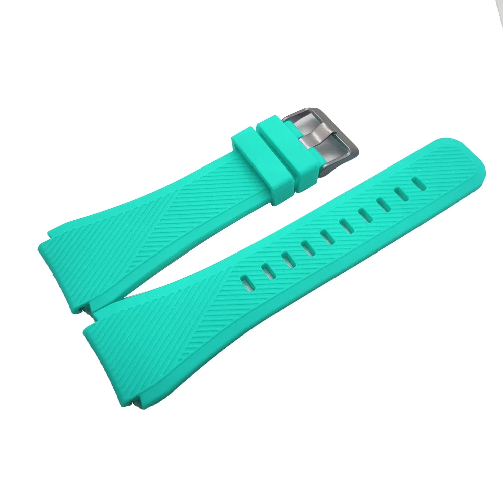 2 Силиконовый браслет для Xiaomi Huami Amazfit Bip Stratos 2/2 S TEMPO Watch Band для samsung gear S3 S2 браслет ремень - Цвет: 2