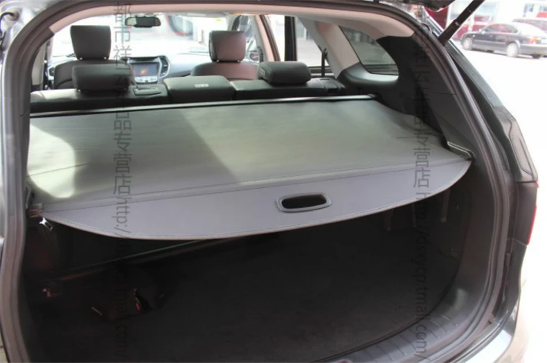 Задняя крышка для груза Hyundai Santa Fe 2013 2014 2015 2016 защитный экран багажника козырек